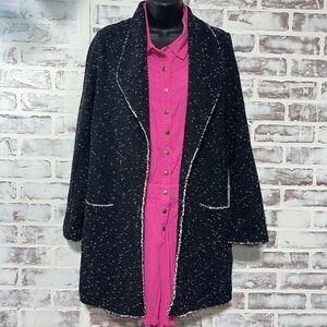 Max studio profesional blazer jacket medium